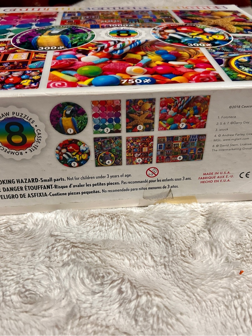 8-Scene Colorful Puzzle Set complete - Picture 13 of 16